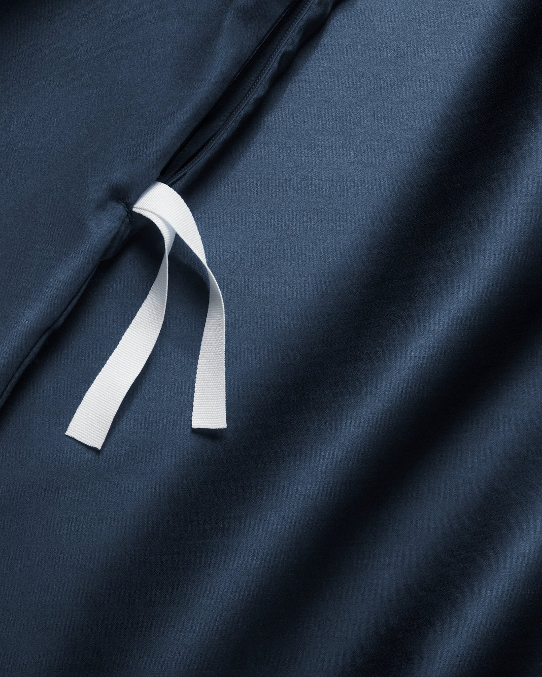 Ägyptische Baumwolle Bettwäsche Set Dunkelblau 135x200 cm 40x80 cm