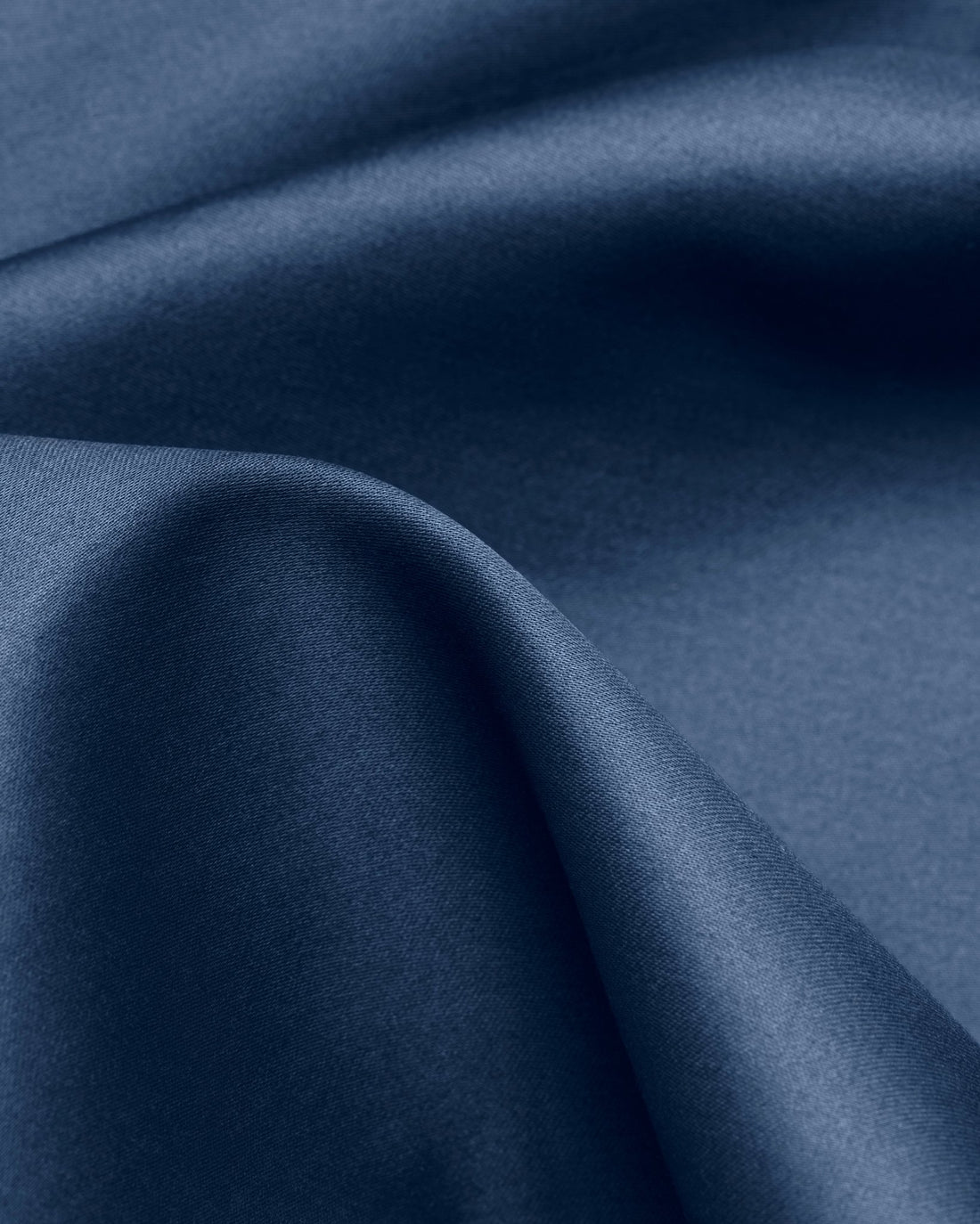 Ägyptische Baumwolle Bettwäsche Set Dunkelblau 135x200 cm 40x80 cm