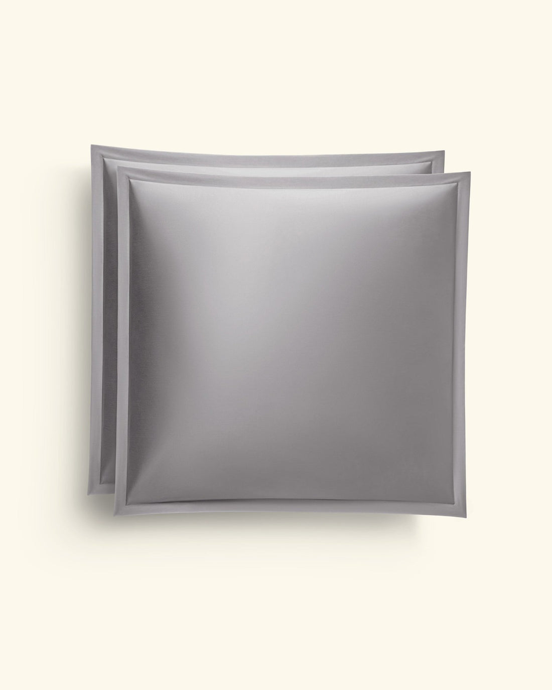 Ägyptische Baumwolle Kissenbezüge Dunkelgrau 40x40 cm