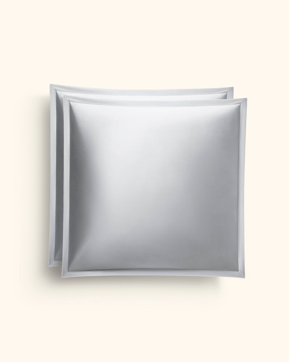 Ägyptische Baumwolle Kissenbezüge Hellgrau 40x40 cm