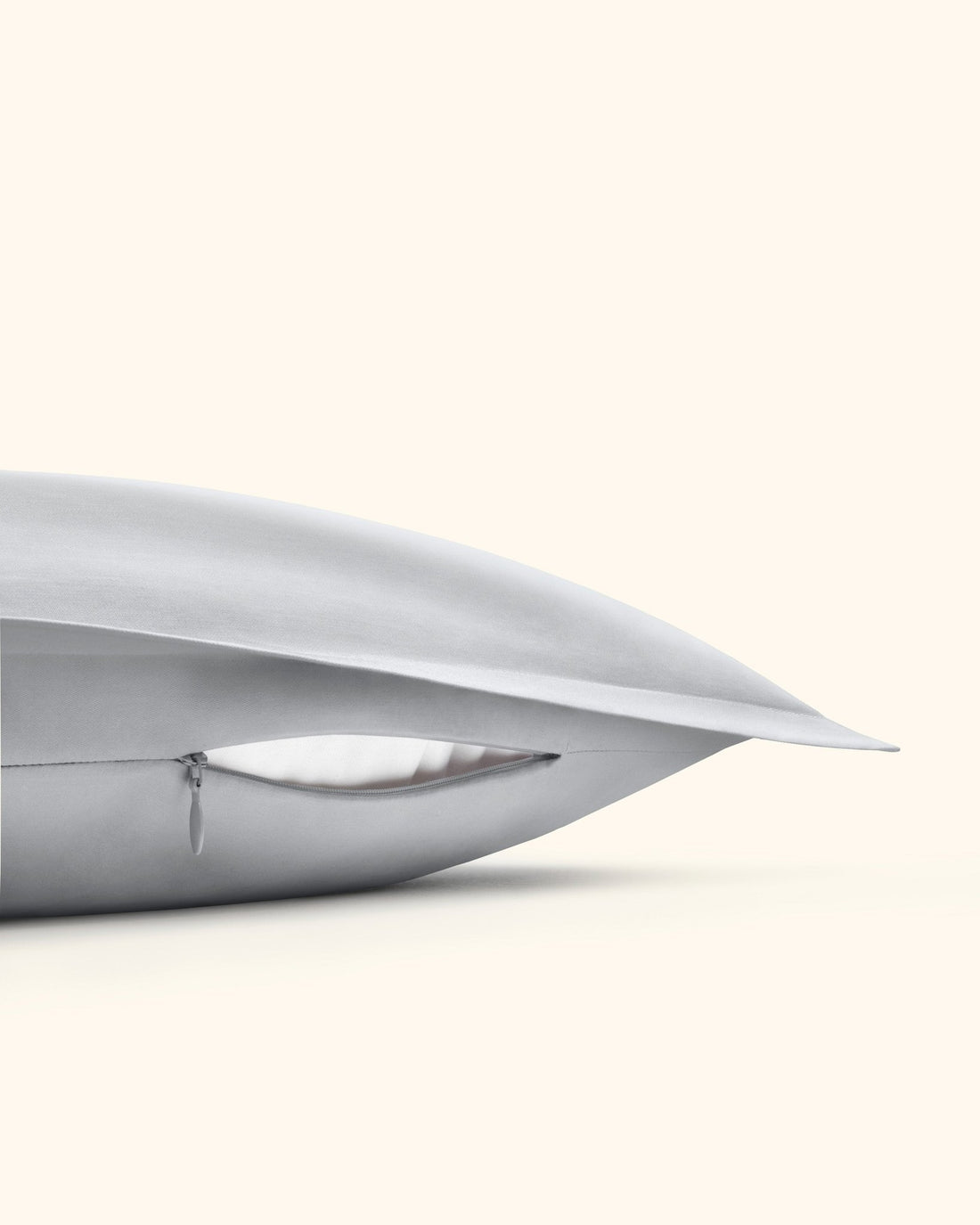 Ägyptische Baumwolle Kissenbezüge Hellgrau 40x40 cm