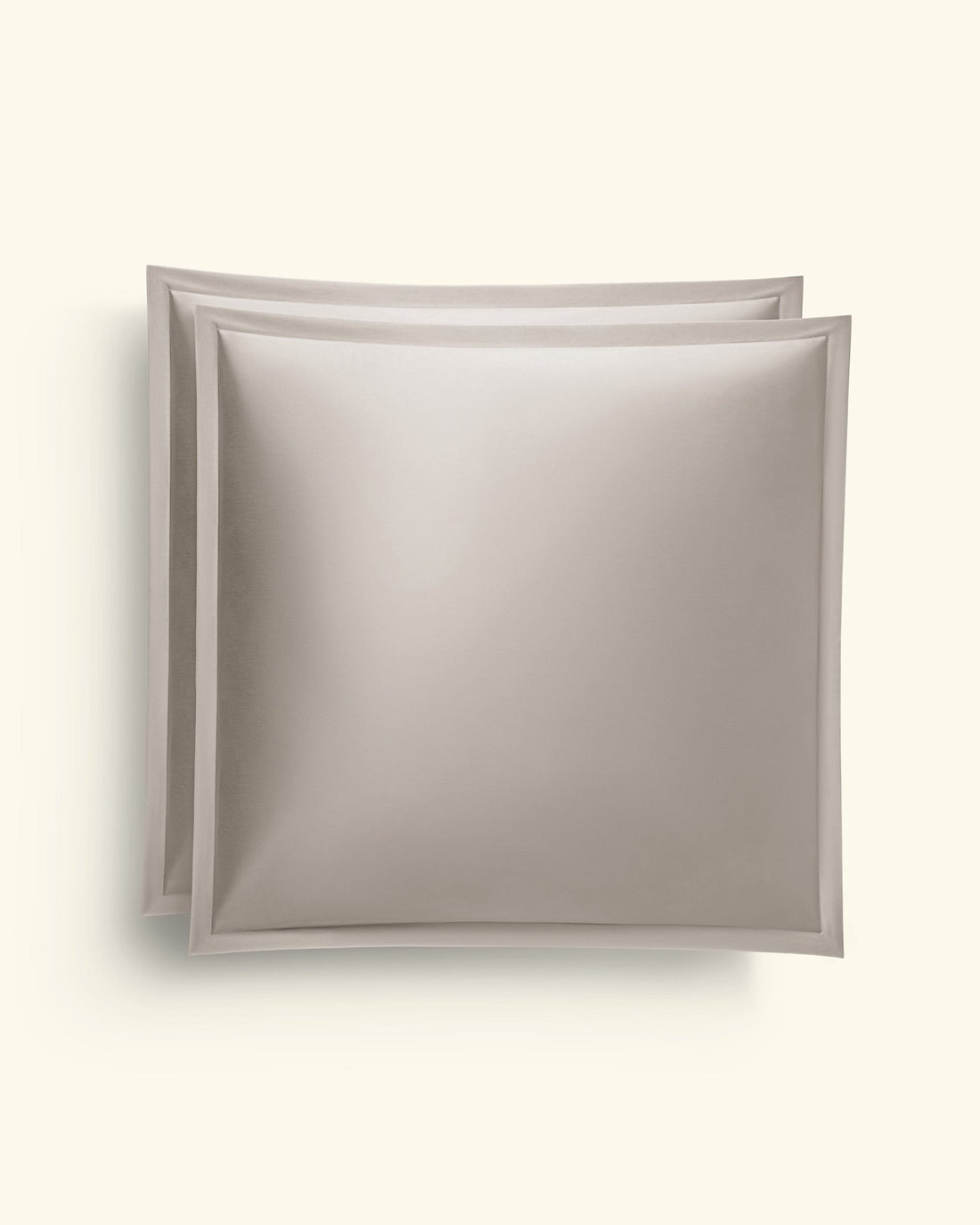 Ägyptische Baumwolle Kissenbezüge Taupe 40x40 cm