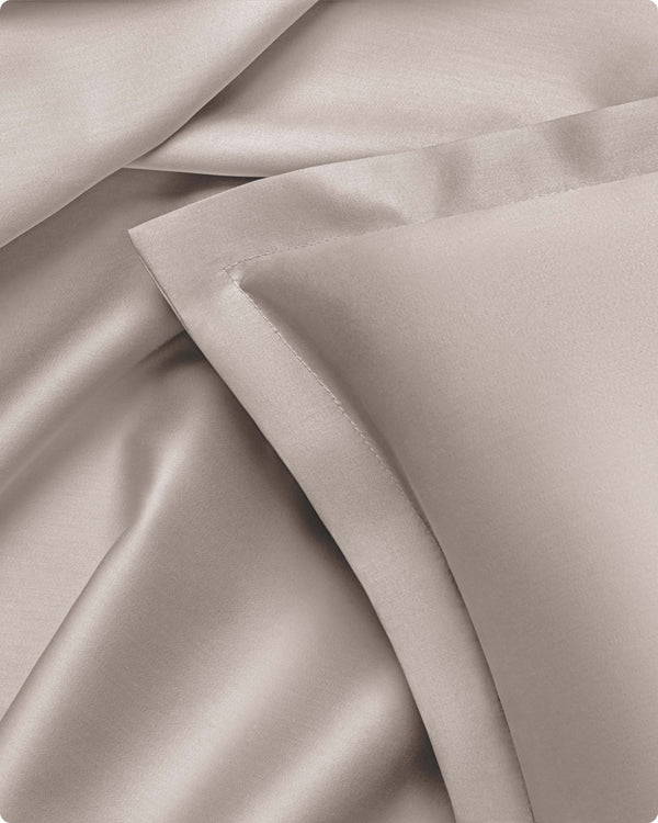 Ägyptische Baumwolle Kissenbezüge Taupe 40x40 cm