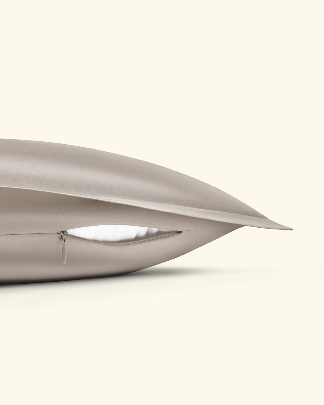 Ägyptische Baumwolle Kissenbezüge Taupe 40x40 cm