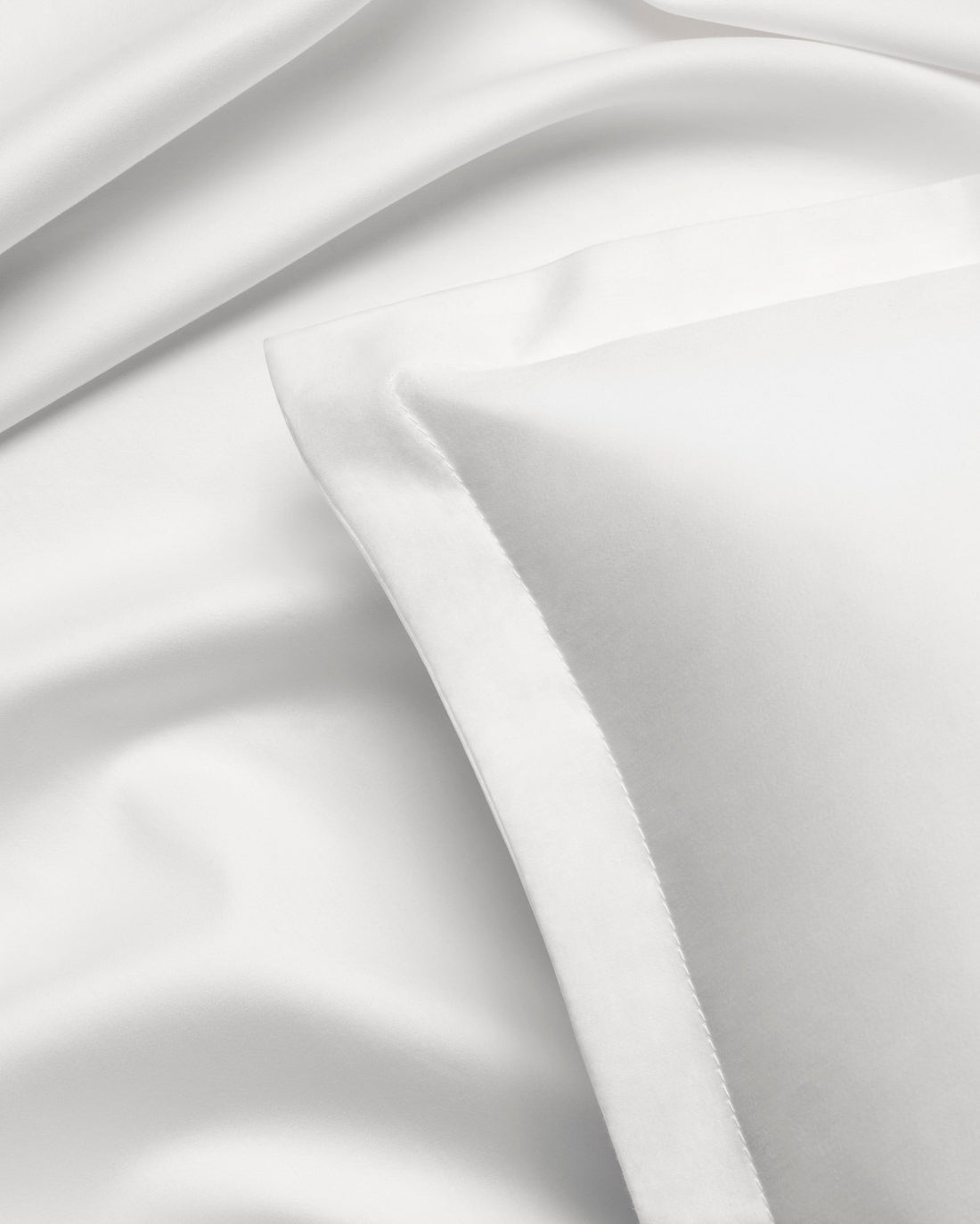 Ägyptische Baumwolle Kissenbezüge Weiß 40x40 cm