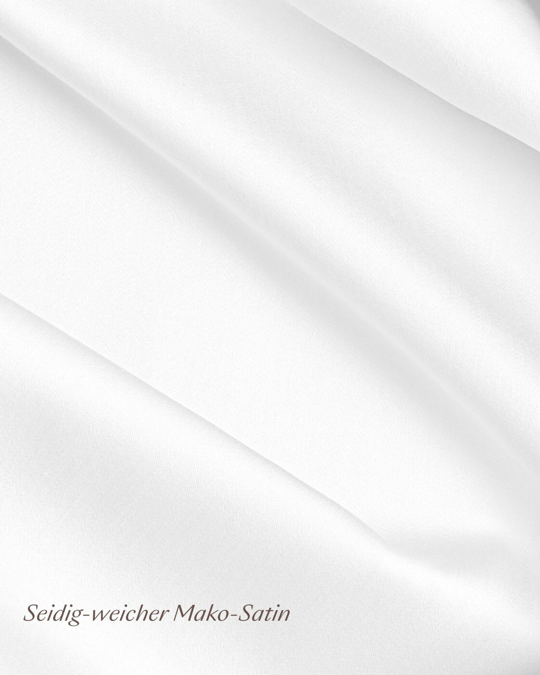 Bio - Baumwolle Bettwäsche Set Weiß 135x200 cm 80x80 cm