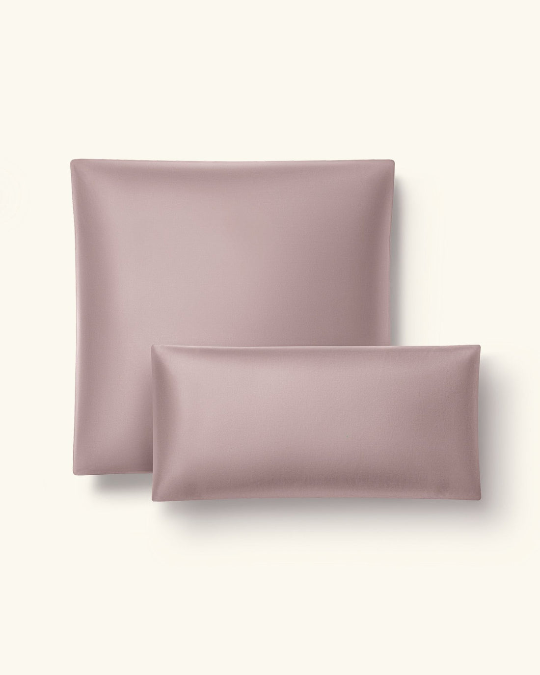 Bio - Baumwolle Kissenbezüge Altrosa 30x30 cm