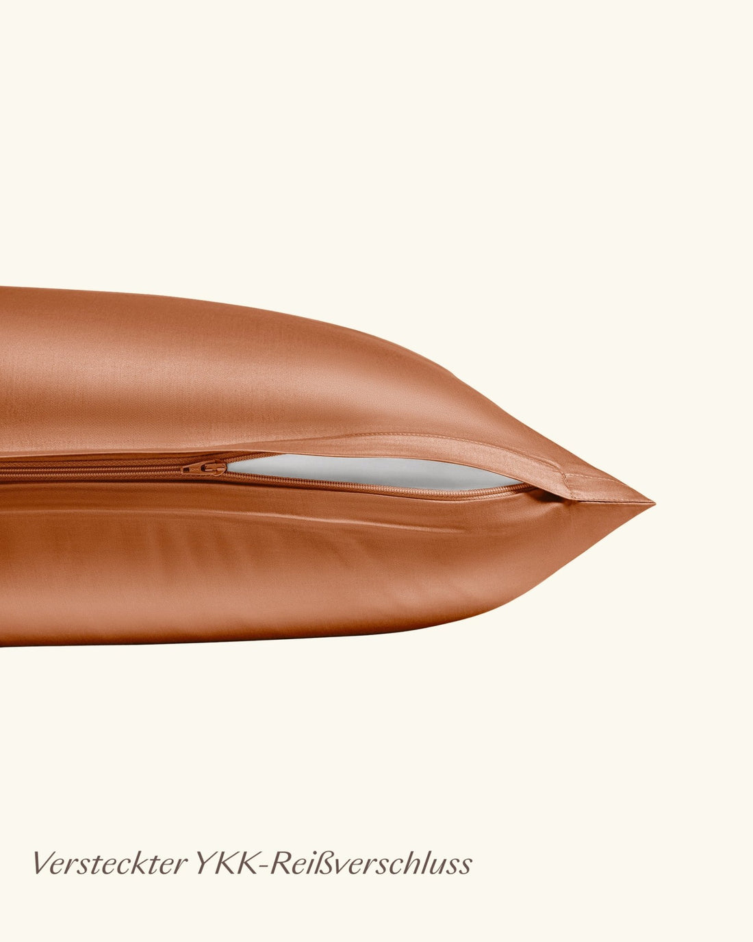 Bio - Baumwolle Kissenbezüge Cinnamon 30x30 cm