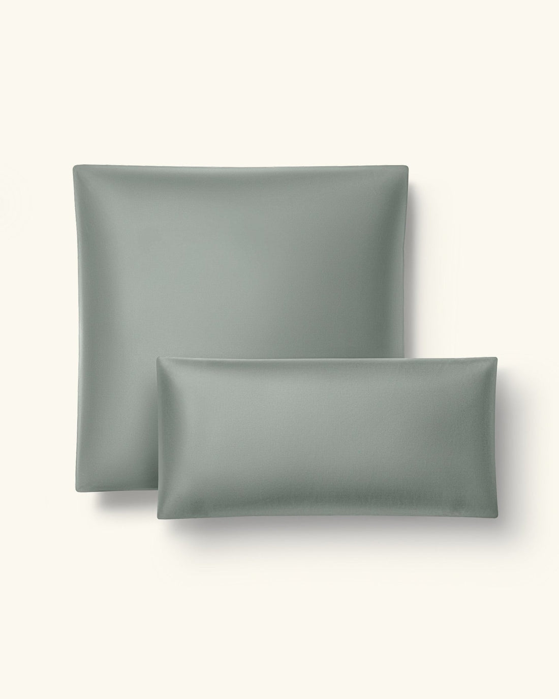 Lyocell Bettwäsche Set Grün 135x200 cm 80x80 cm