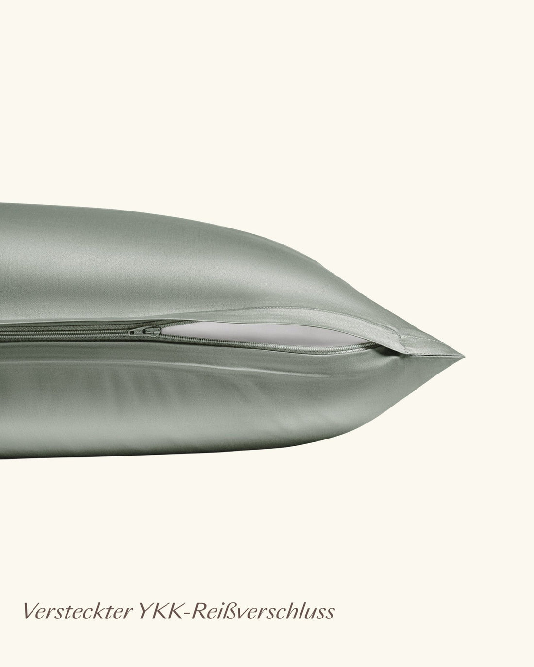 Lyocell Bettwäsche Set Grün 135x200 cm 80x80 cm