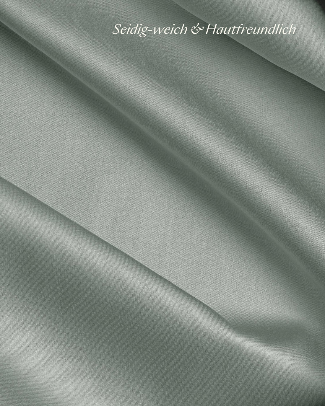 Lyocell Bettwäsche Set Grün 135x200 cm 80x80 cm