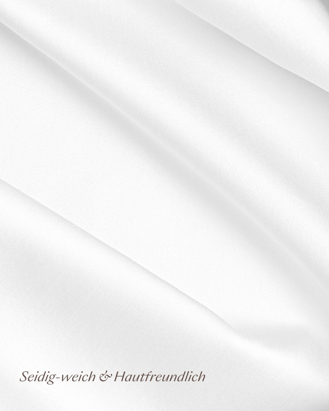 Lyocell Bettwäsche Set Weiß 135x200 cm 80x80 cm