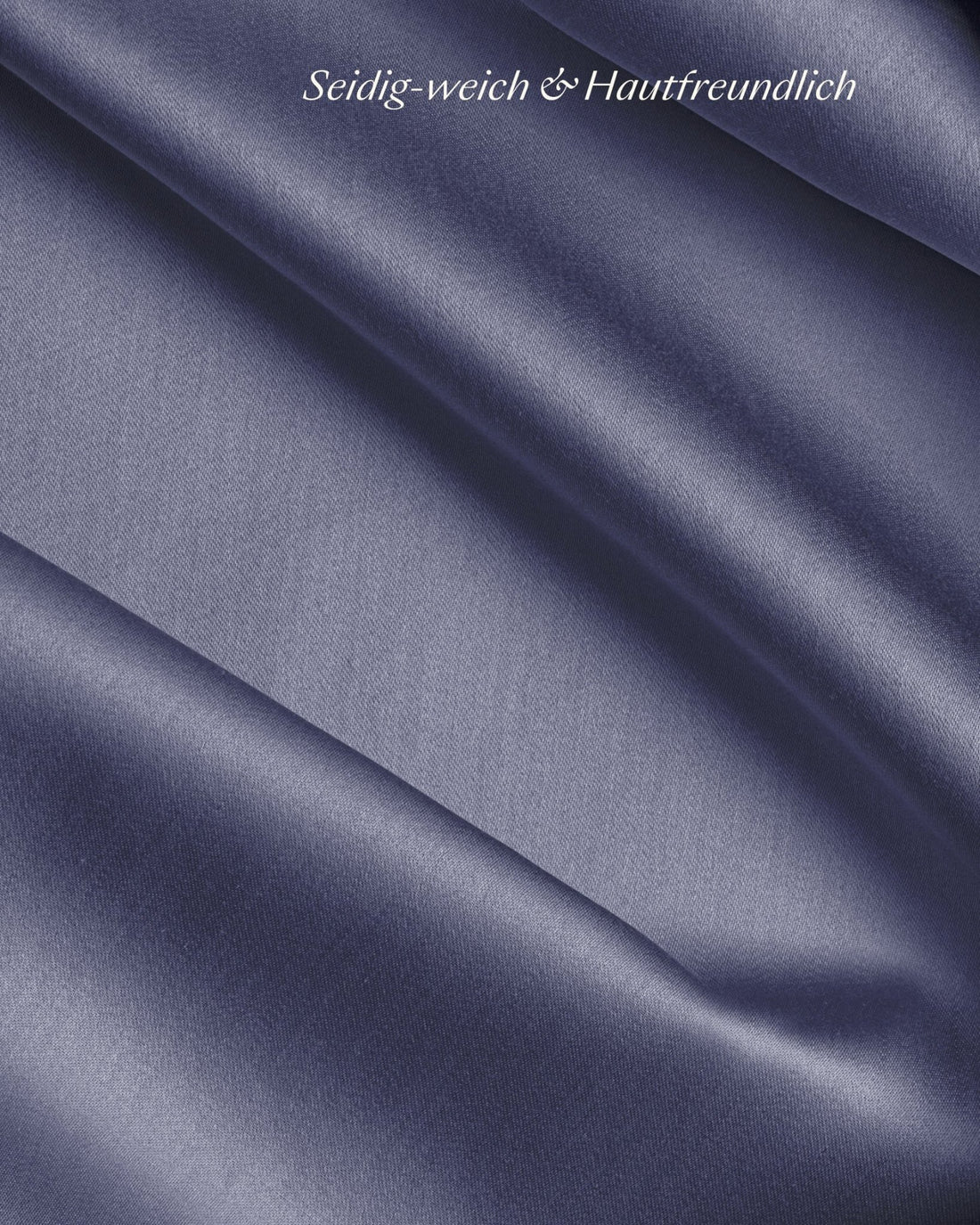 Lyocell Kissenbezug Set Dunkelblau 40x60