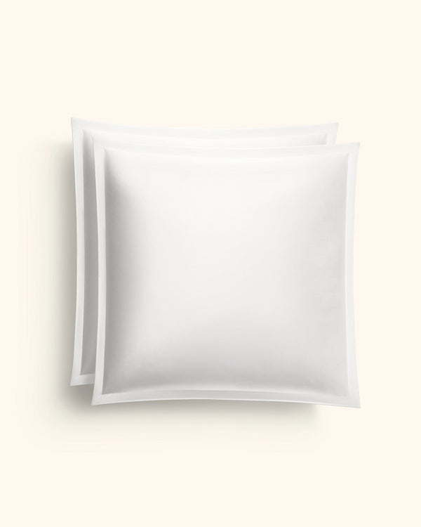 Ägyptische Baumwolle Kissenbezüge Weiß 40x40 cm