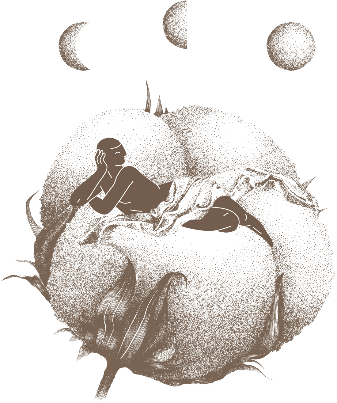 Luxuriöse Mako-Satin Bettwäsche aus ägyptischer Baumwolle, weich und atmungsaktiv.