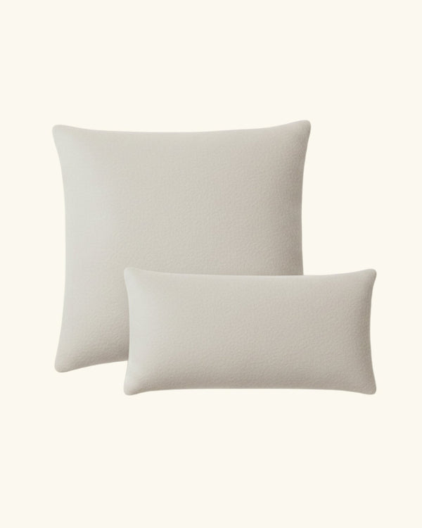 Biber Kissenbezüge 2er - Set Beige 40x80 cm