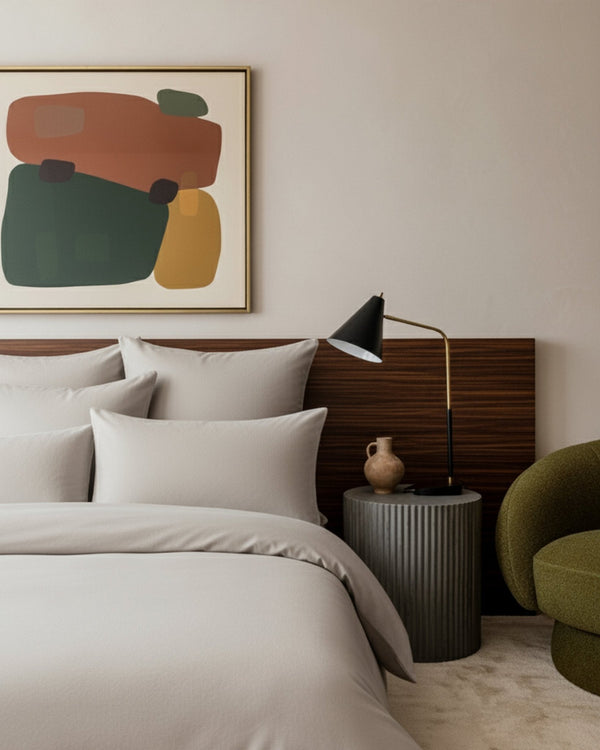 Biber Kissenbezüge 2er - Set Beige 40x80 cm