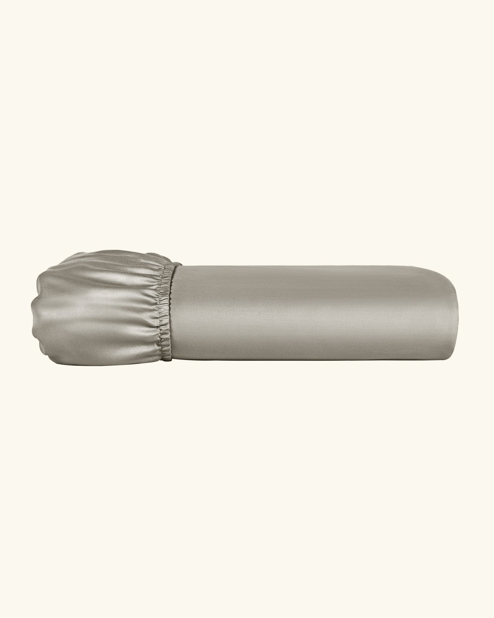 TENCEL™ Lyocell Spannbettlaken Taupe